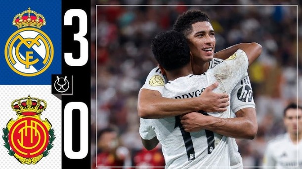 Real Madrid đè bẹp Mallorca