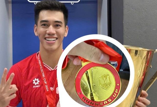 BCT phát nhầm huy chương Thái Lan cho Tiến Linh