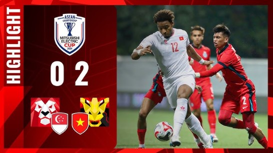 Việt Nam đánh bại Singapore