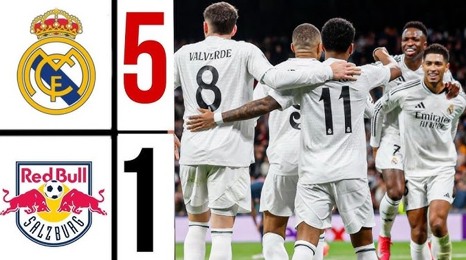 Real Madrid hủy diệt Salzburg, “Nhà Vua” trở lại