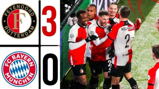 Thua sốc Feyenoord trên đất Hà Lan, Bayern Munich phơi bày nhiều điểm yếu