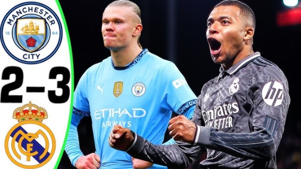 Real Madrid đánh bại Man City