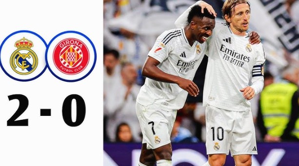 Real Madrid dễ dàng đánh bại Girona