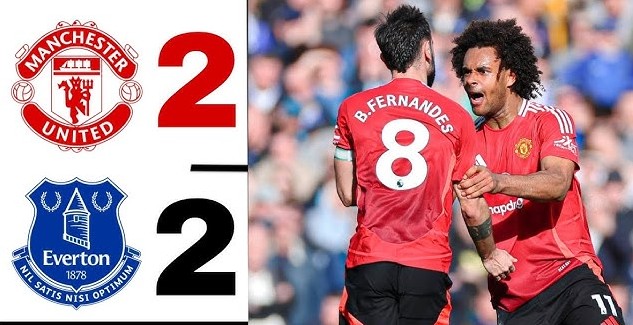 MU may mắn cầm hòa Everton