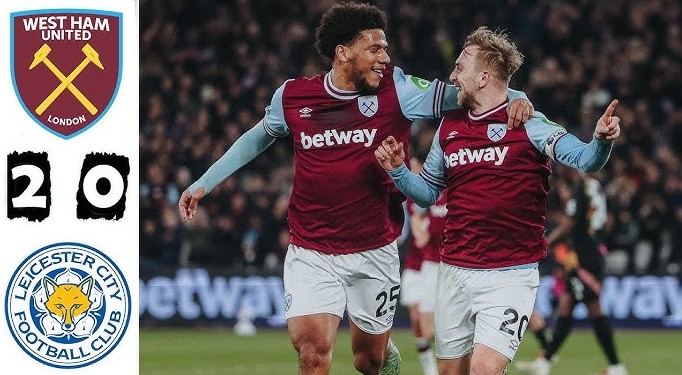 Leicester City thua West Ham