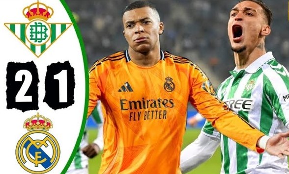 Antony khuấy đảo, Real Betis chiến thắng Real Madrid