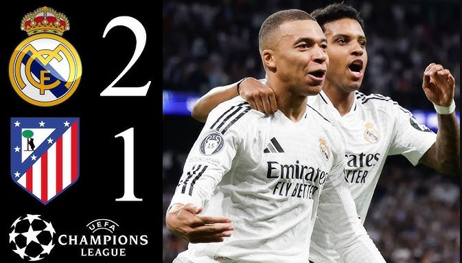 Real Madrid đánh bại Atletico tại Champions League