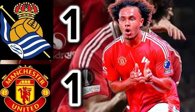 MU để Real Sociedad cầm hòa tại Europa League
