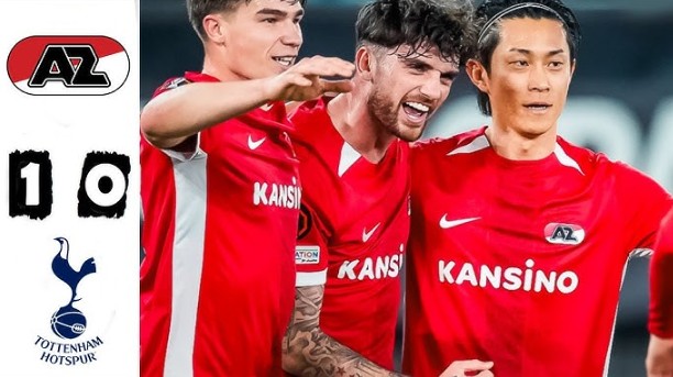 Tottenham để thua trên sân của Az Alkmaar
