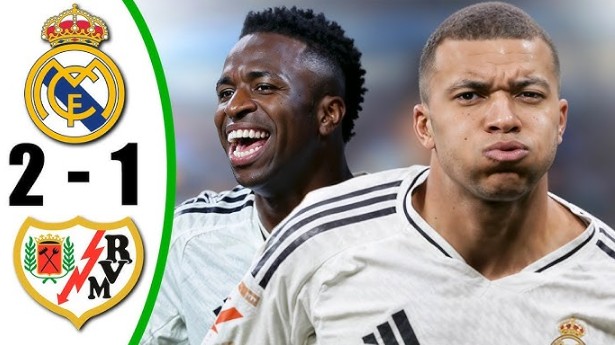 Real Madrid đánh bại Rayo Vallecano