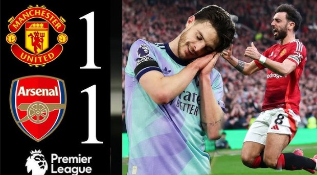 Để MU cầm hòa, Arsenal sớm từ bỏ cuộc đua vô địch