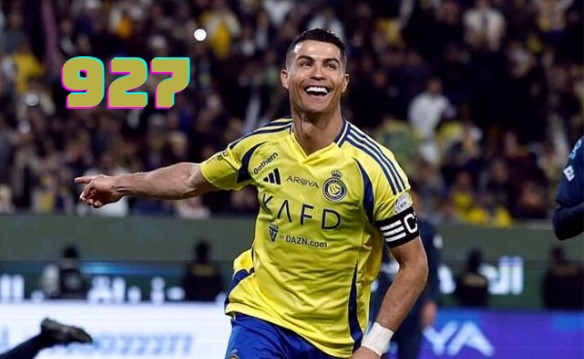 Ronaldo ghi bàn thứ 927