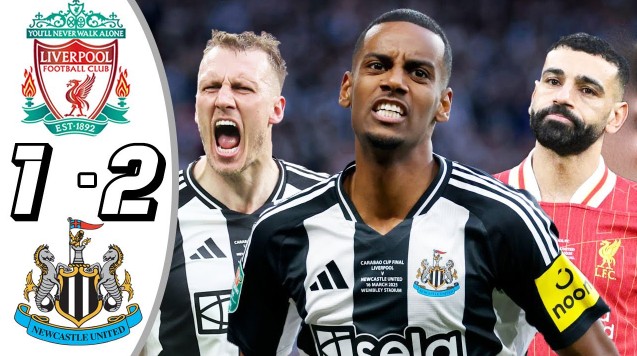 Newcastle United đánh bại Liverpool