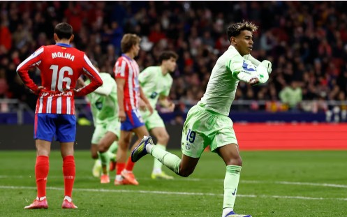 Barcelona ngược dòng bùng nổ trước Atletico Madrid