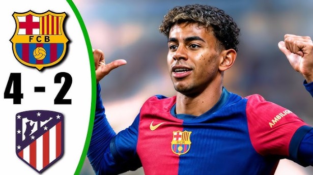 Barcelona ngược dòng đánh bại Atletico, đòi lại ngôi đầu La Liga
