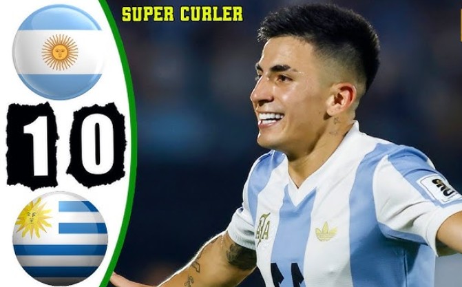  Argentina vẫn giành chiến thắng ngay trên đất Uruguay