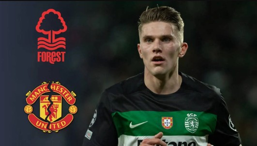 Nottingham Forest tranh giành Gyokeres với MU