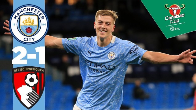 Man City ngược dòng đánh bại Bournemouth
