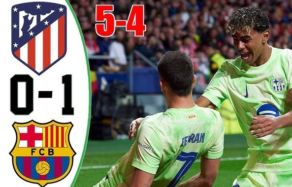 Atletico thua đau tại sân nhà, Barcelona tiến vào CK cúp Nhà Vua