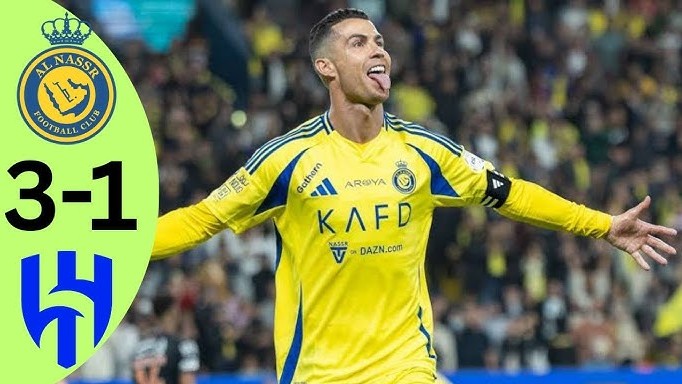 Ronaldo chơi bùng nổ giúp Al Nassr đánh bại Al Hilal