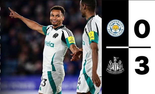 Leicester City bại bởi Newcastle United nhận vé xuống hạng