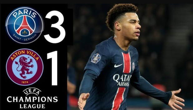 PSG đánh bại Aston Villa tại Parc des Princes