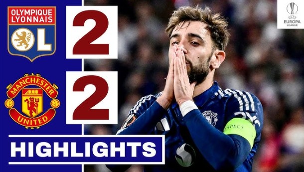 MU đánh rơi chiến thắng trên sân Lyon tại Europa League