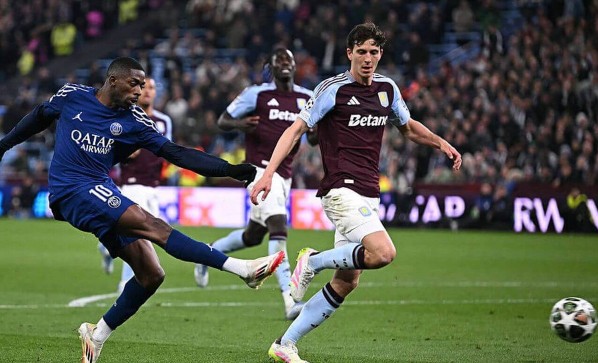 PSG “thở phào” vượt qua Aston Villa