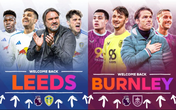 Leeds United đại thắng, cùng Burnley chính thức có vé lên chơi tại Ngoại Hạng Anh