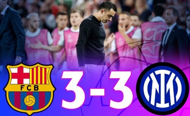 Barcelona không thể đánh bại Inter Milan