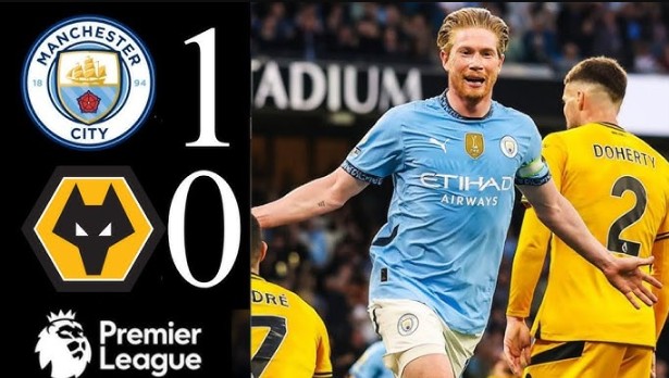 Man City đánh bại Wolves