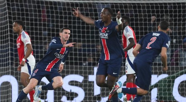 Arsenal dừng bước, PSG hẹn Inter Milan tại chung kết cúp C1