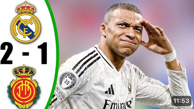 Real Madrid đánh bại Mallorca