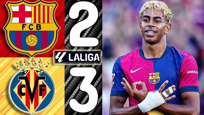 Yamal tỏa sáng, Barcelona thất bại trước Villarreal