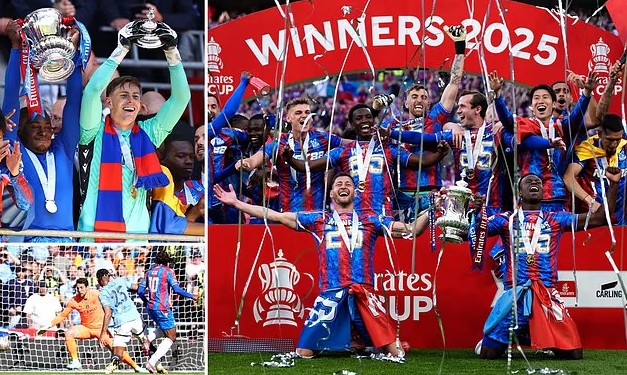 Crystal Palace đánh bại Man City, vô địch FA Cúp sau 164 năm lịch sử