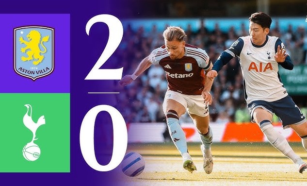 Tottenham dễ dàng để thua trên sân của Aston Villa