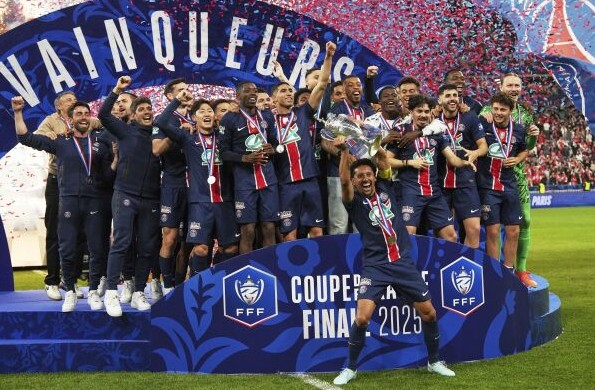 PSG lên ngôi vô địch cúp QG Pháp