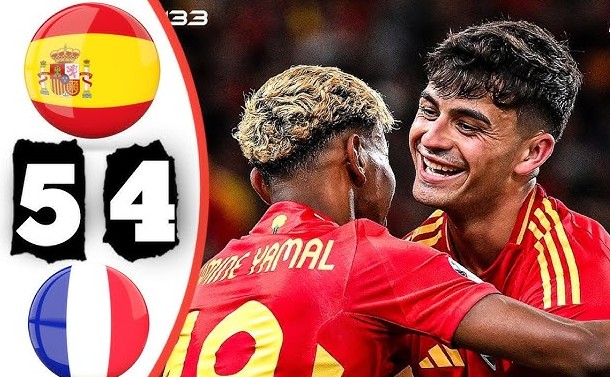 Lamine Yamal rực sáng, Tây Ban Nha đánh bại Pháp
