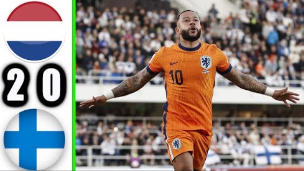 Hà Lan đánh bại Phần Lan tại vòng loại World Cup 2026