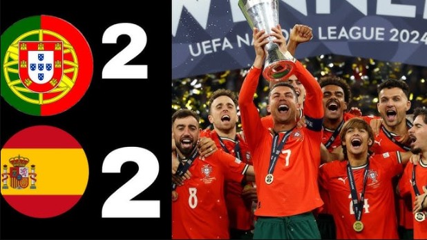 Bồ Đào Nha đánh bại Tây Ban Nha, trở thành Tân Vương Nations League 2025