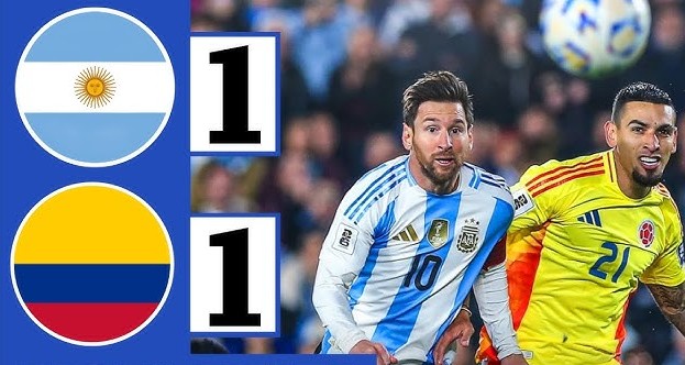Argentina thoát thua trước Colombia