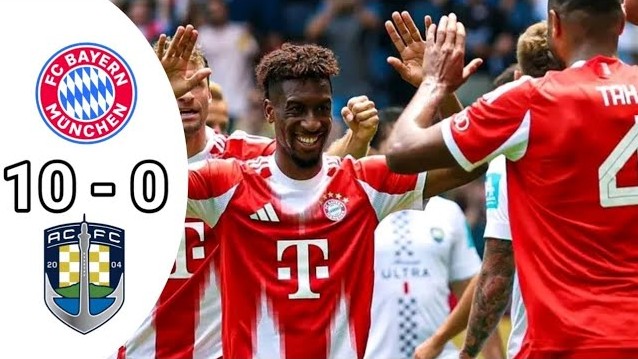 Bayern Munich thể hiện uy lực kinh hồn