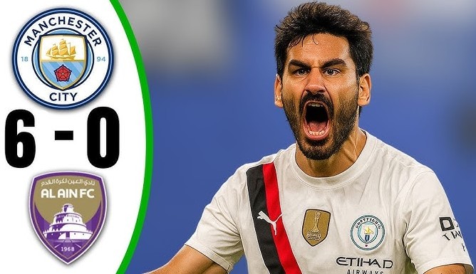 Man City hủy diệt Al Ain