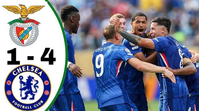 Chelsea đánh bại Benfica