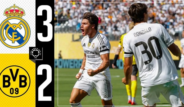 Real Madrid đánh bại Dortmund