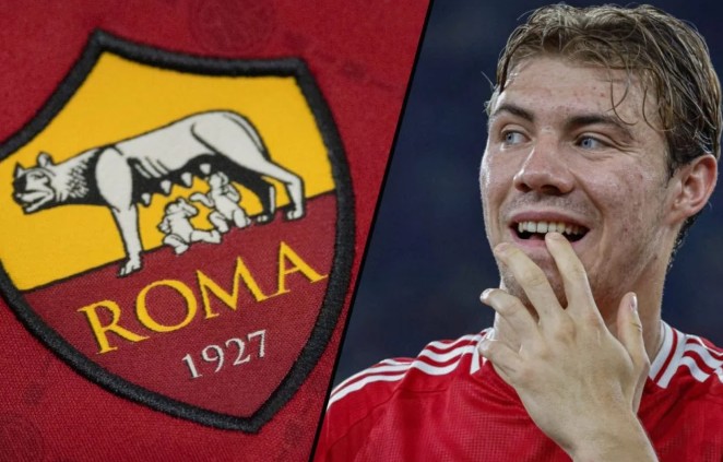 AS Roma hỏi mua Hojlund của MU