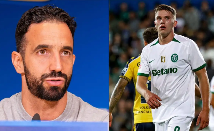 Gyokeres thất vọng với cách hành xử của HLV Amorim