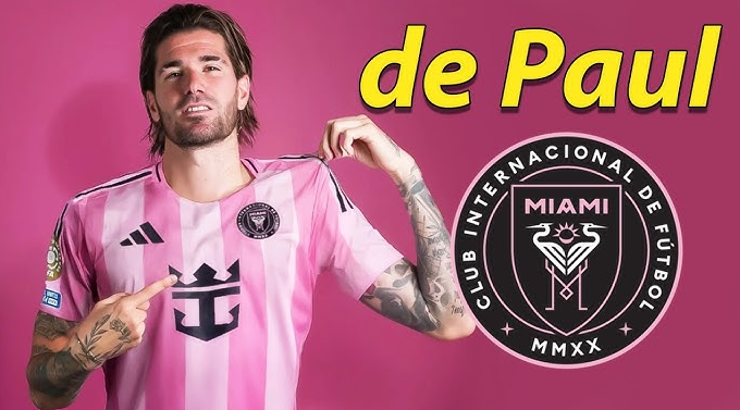 De Paul sắp tới Miami bảo vệ Messi