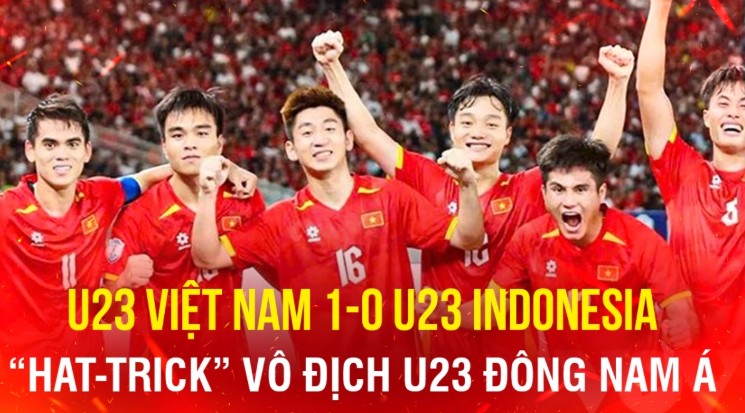 U23 Việt Nam đánh bại U23 Indonesia