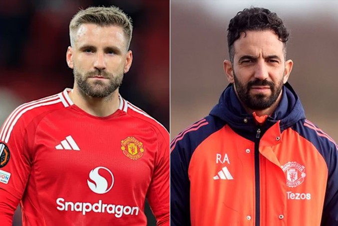 Luke Shaw chia sẻ về MU dưới thời HLV Amorim